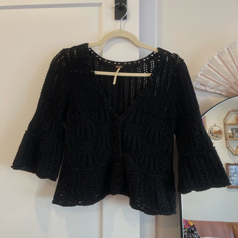 Free People Crochet Top